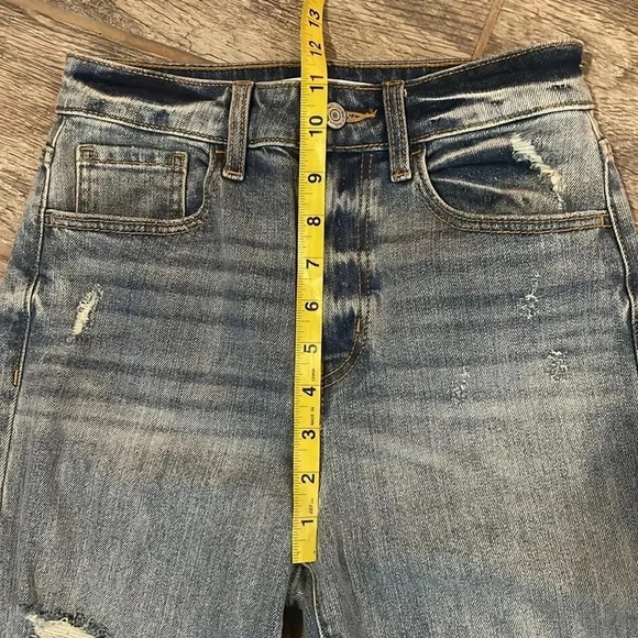 Willow & Root The Mom jean Women’s size 25 Style WR138A Distressed - Picture 6 of 11